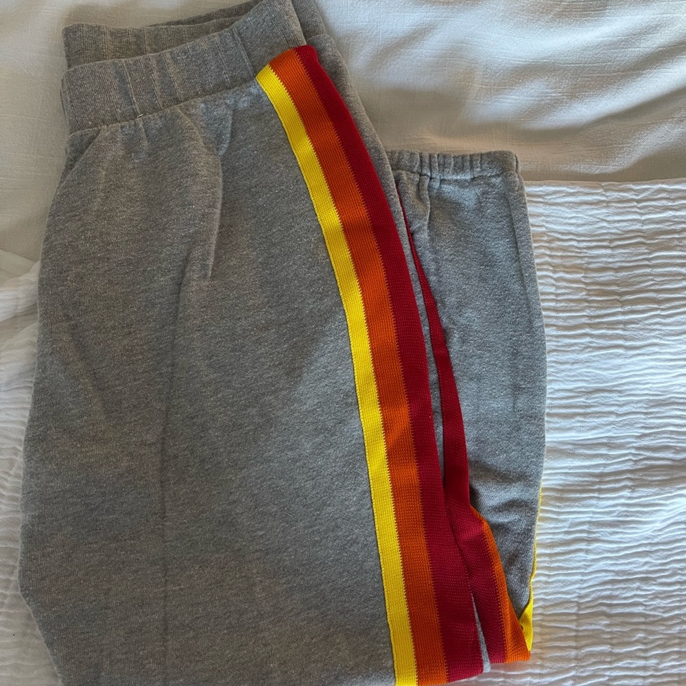 Bandier side stripe sweats